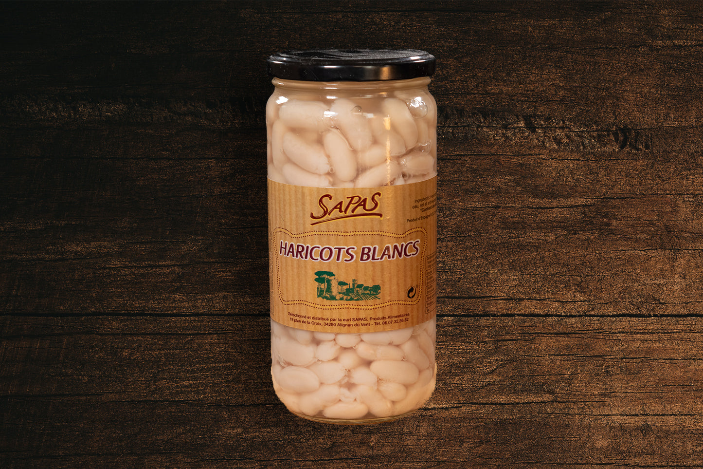 Haricots blanc natures 660g