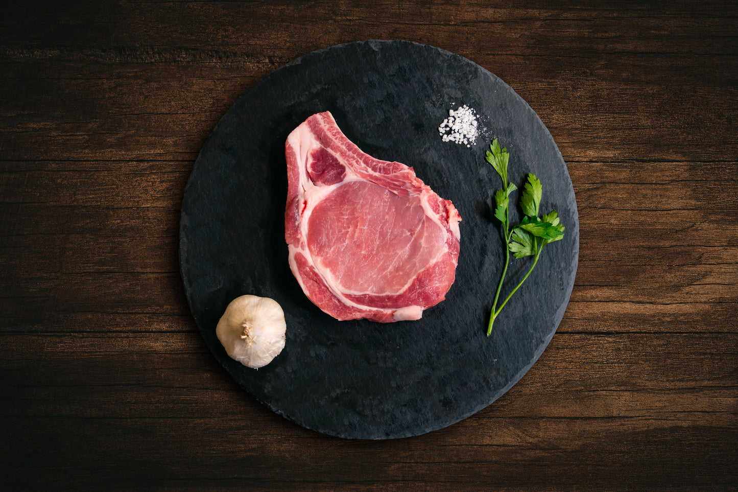 Côte de porc filet avec os 190g