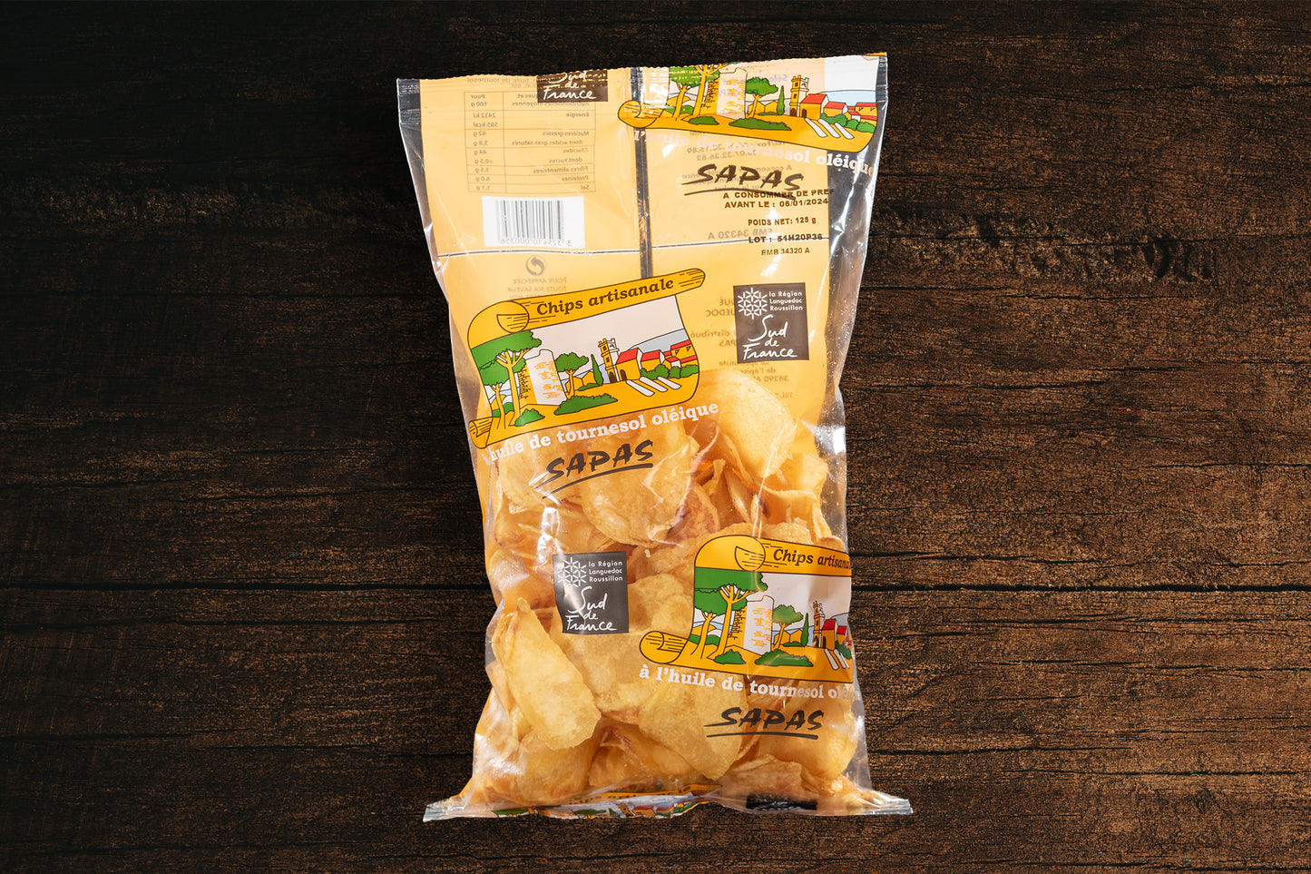 Chips artisanales 125g