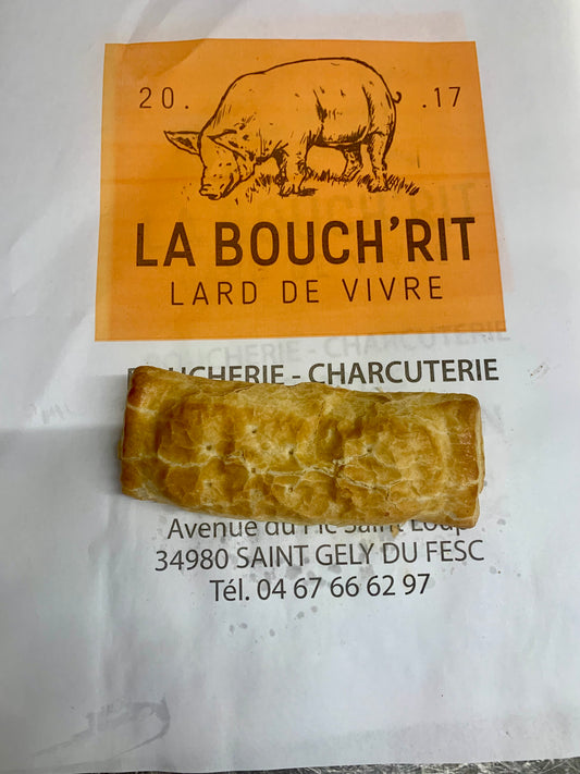 Feuilleté jambon fromage 185g