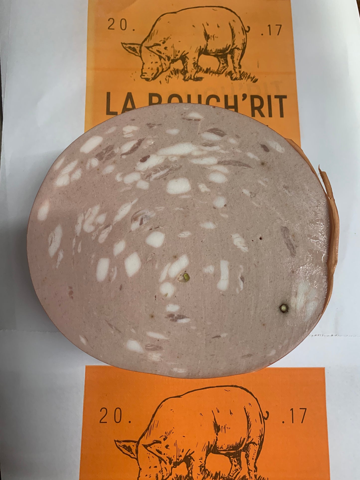 Mortadelle Italienne 230g 4/5 tranches.