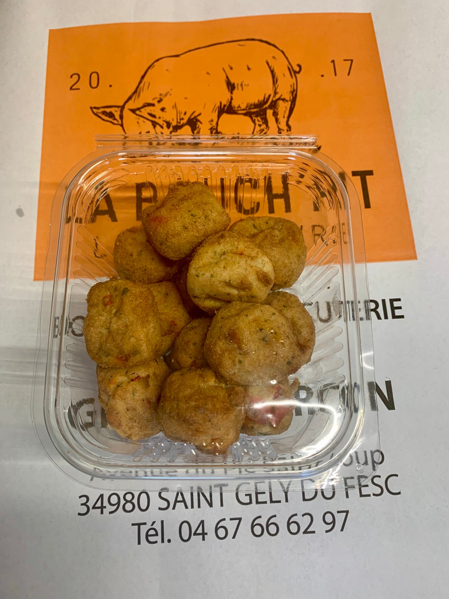 Accras de morues 190g 1/2 personnes