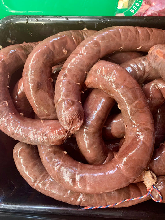 Boudin noir à l’oignon maison 180g 1 personne