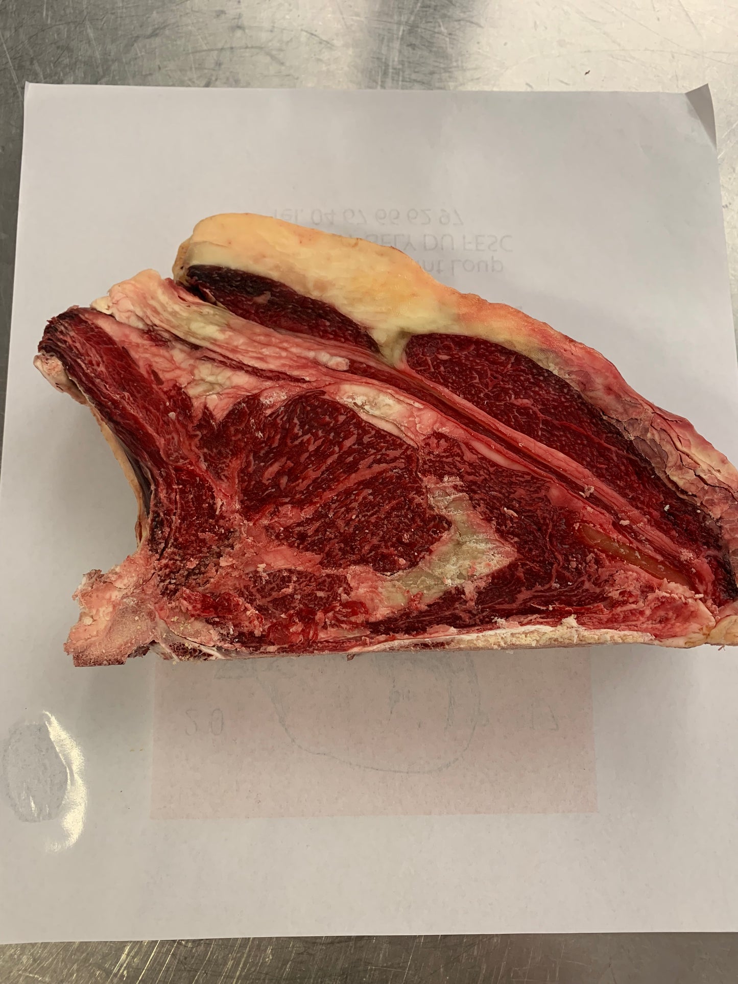 Côte de boeuf Rubis Galice affinée 4/5 personnes 1,400kg