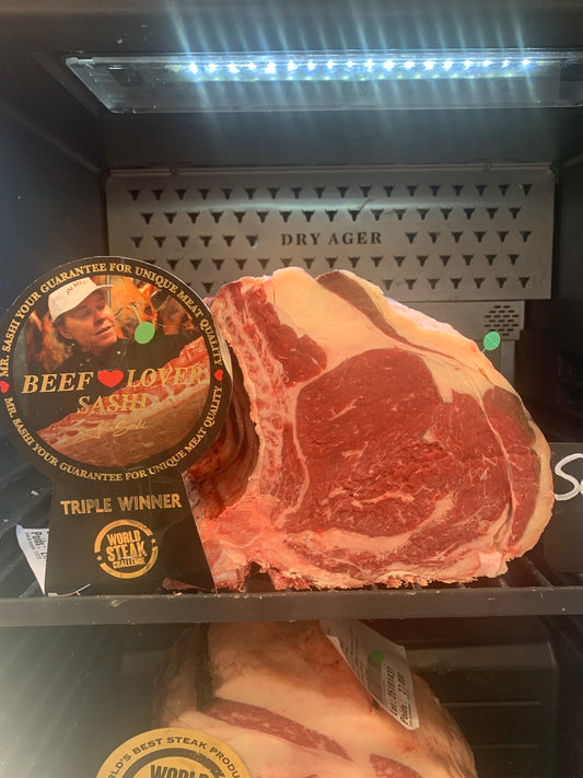 Côte de boeuf maturée d'exception SASHI  1.4 Kg