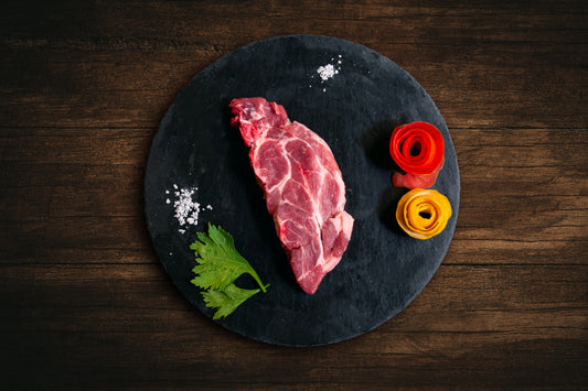 Côte de porc échine avec os 190g
