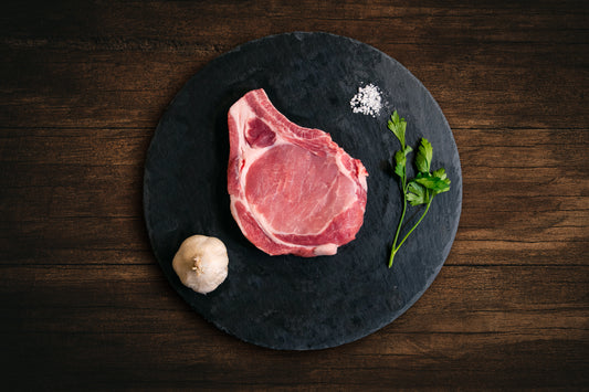 Côte de porc filet avec os 190g