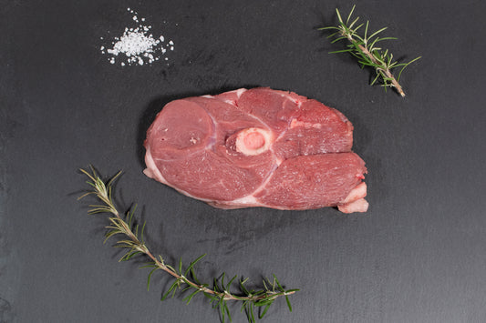 Tranches de gigot d'agneau avec os 240g